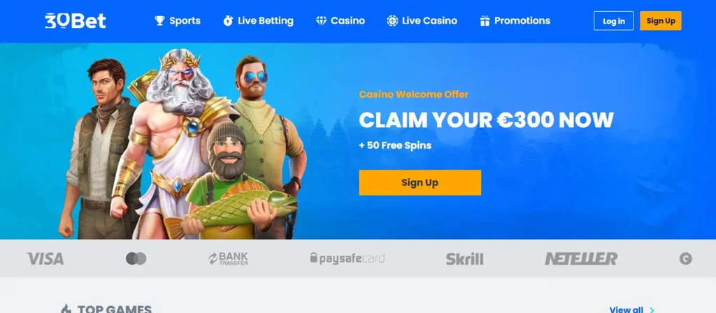 30bet casino Gameplay